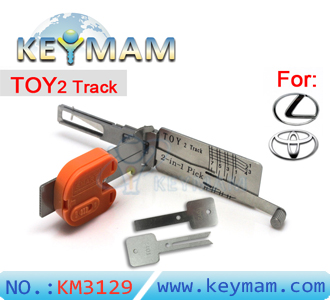 Toyota,Lexus Toy2 track lock  pick & reader 2-in-1 tool